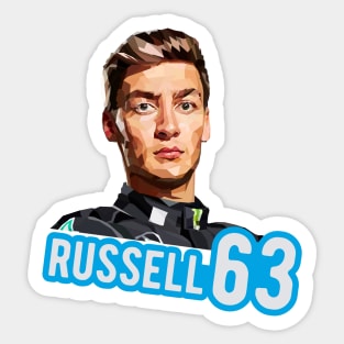 Russell 63 Sticker